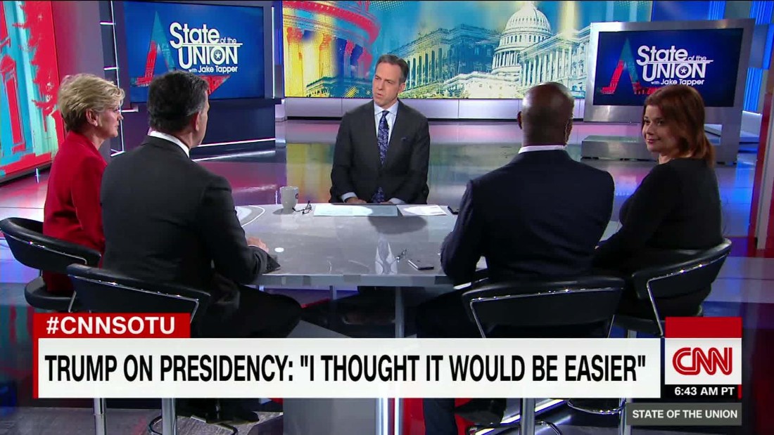 Trump thought presidency would be easier - CNN Video