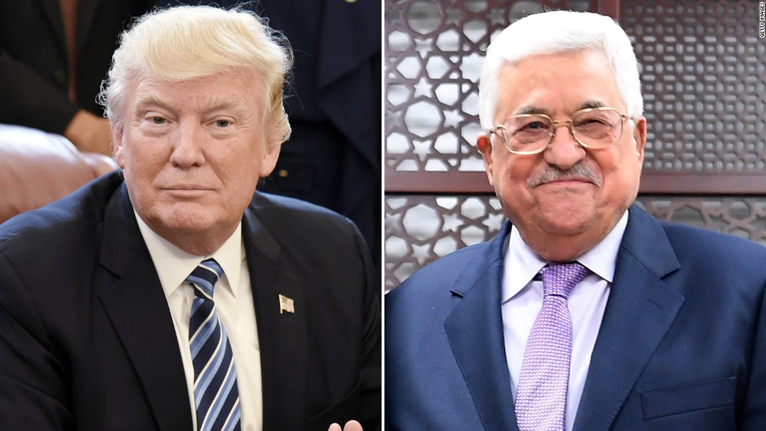 Palestinian Adviser Abbas Hopeful About Trump Meeting Cnnpolitics 