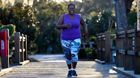 Plus-size runner leads the way for overweight athletes