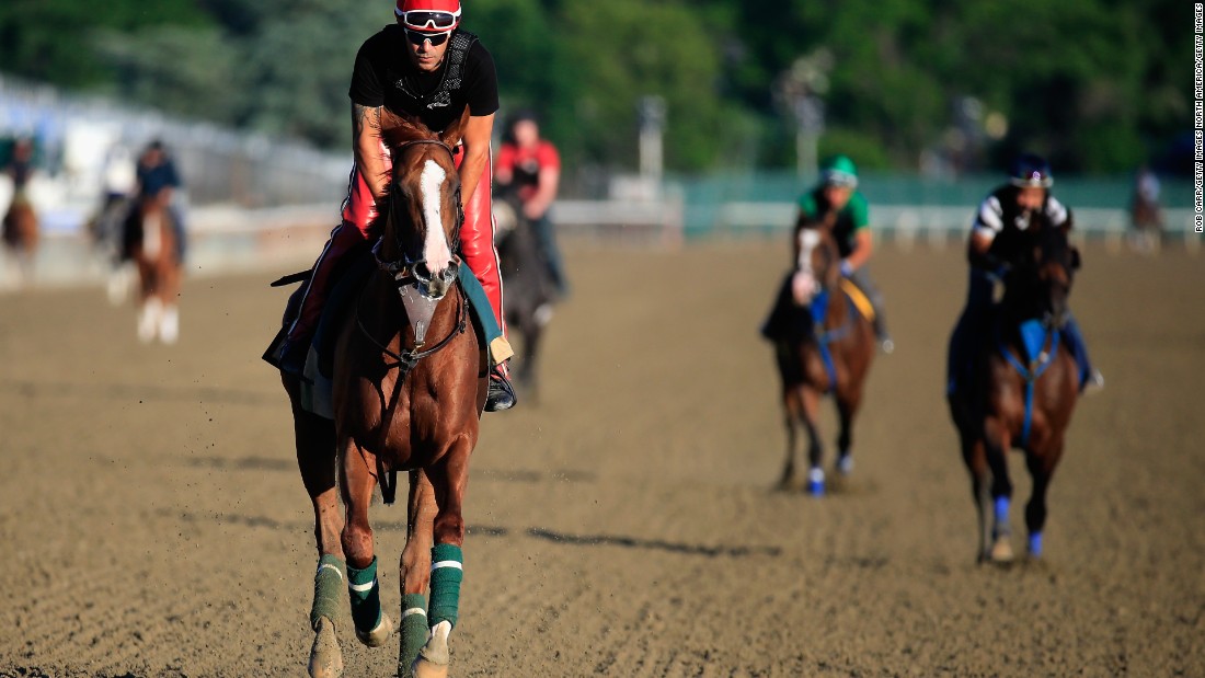 California Chrome won the Kentucky Derby in 2014 and came close to winning the Triple Crown but fell short at Belmont. 