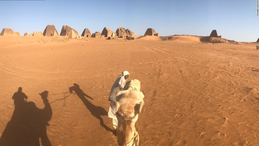 Tourists wishing to see the pyramids must travel in a jeep and then by camel or on foot to access the remote sites. 