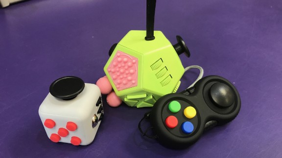 different fidget spinners