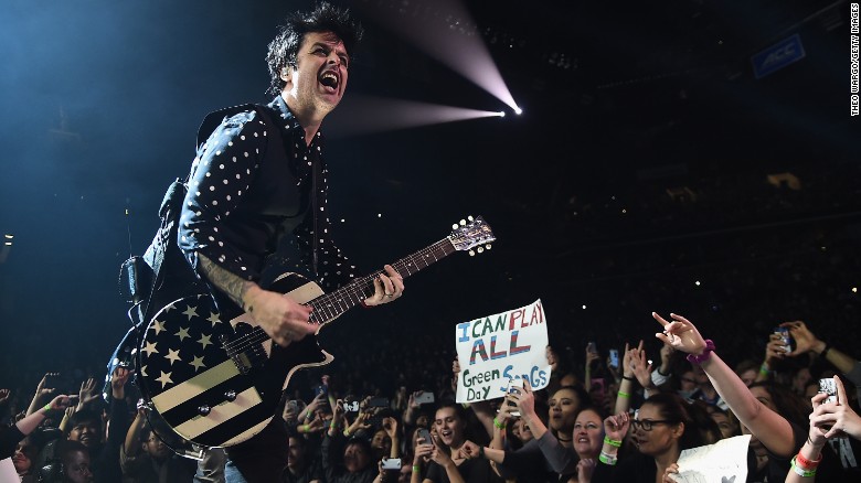 Green Day frontman’s classic car stolen and recovered; guitars and amp still missing, say police