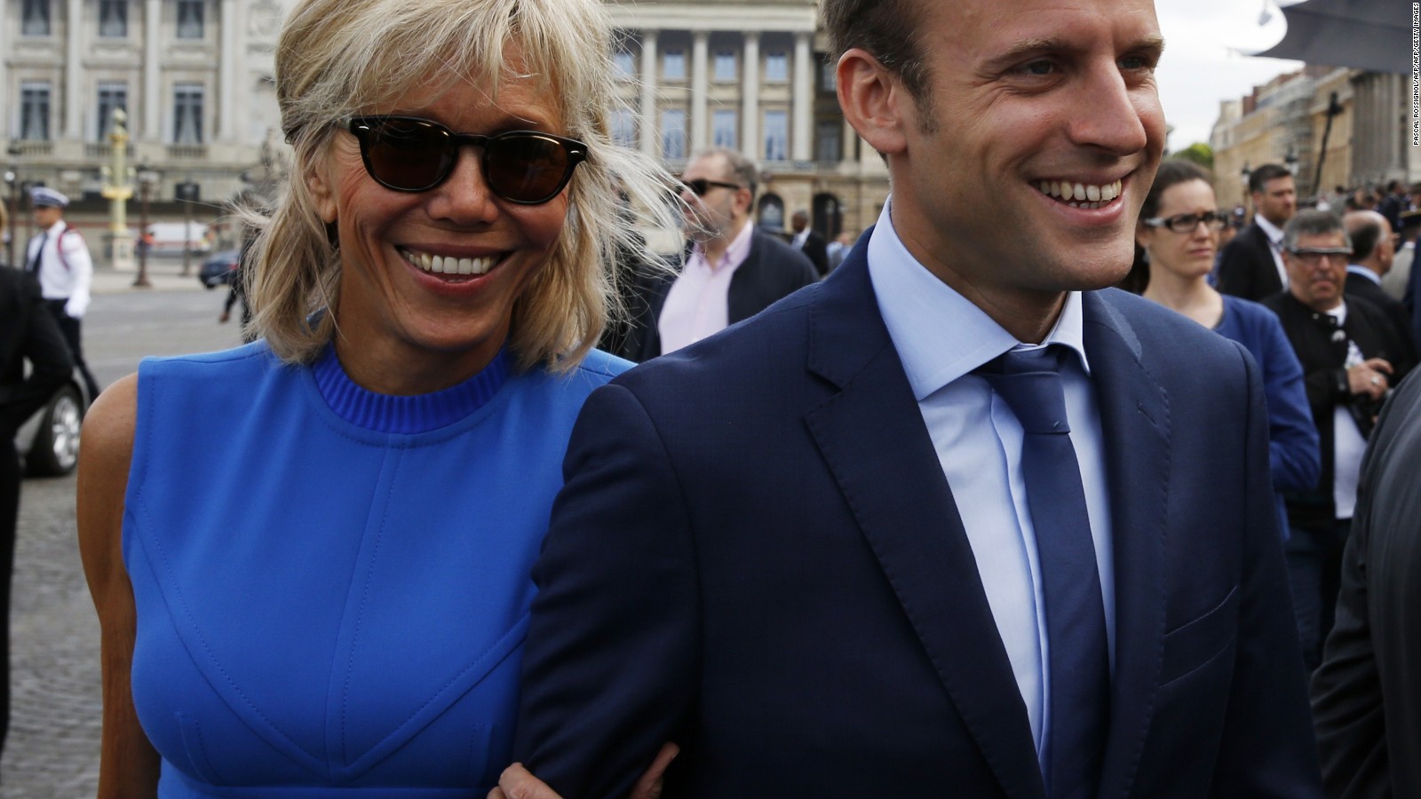 Brigitte Trogneux From Macron S Teacher To First Lady Cnn