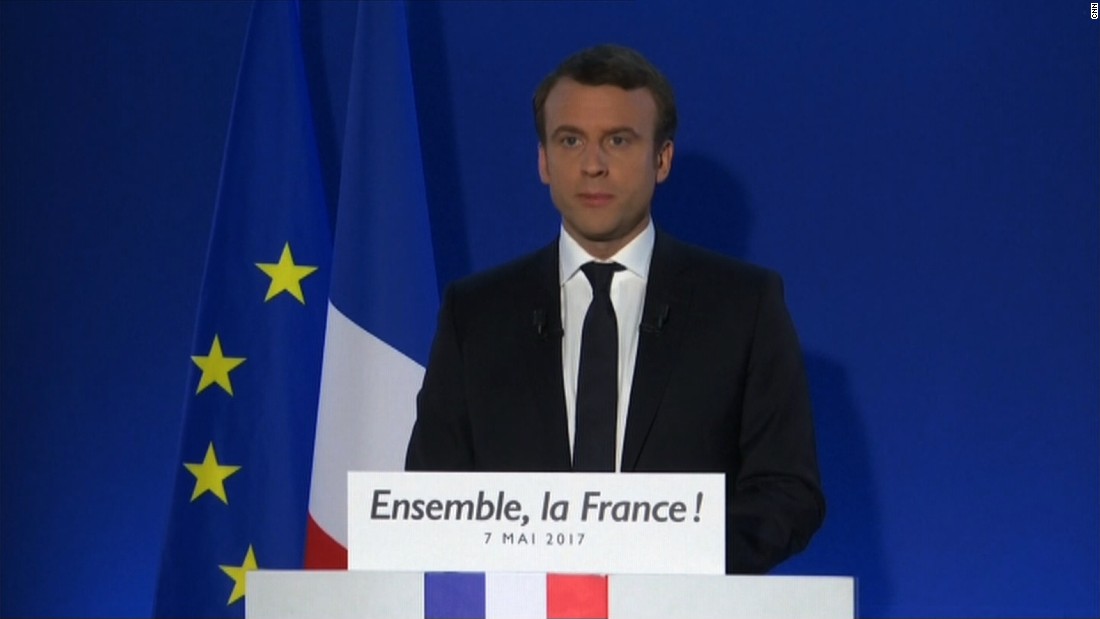 macron speech ai transcript