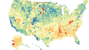 Life expectancy differs by 20 years between some US counties 