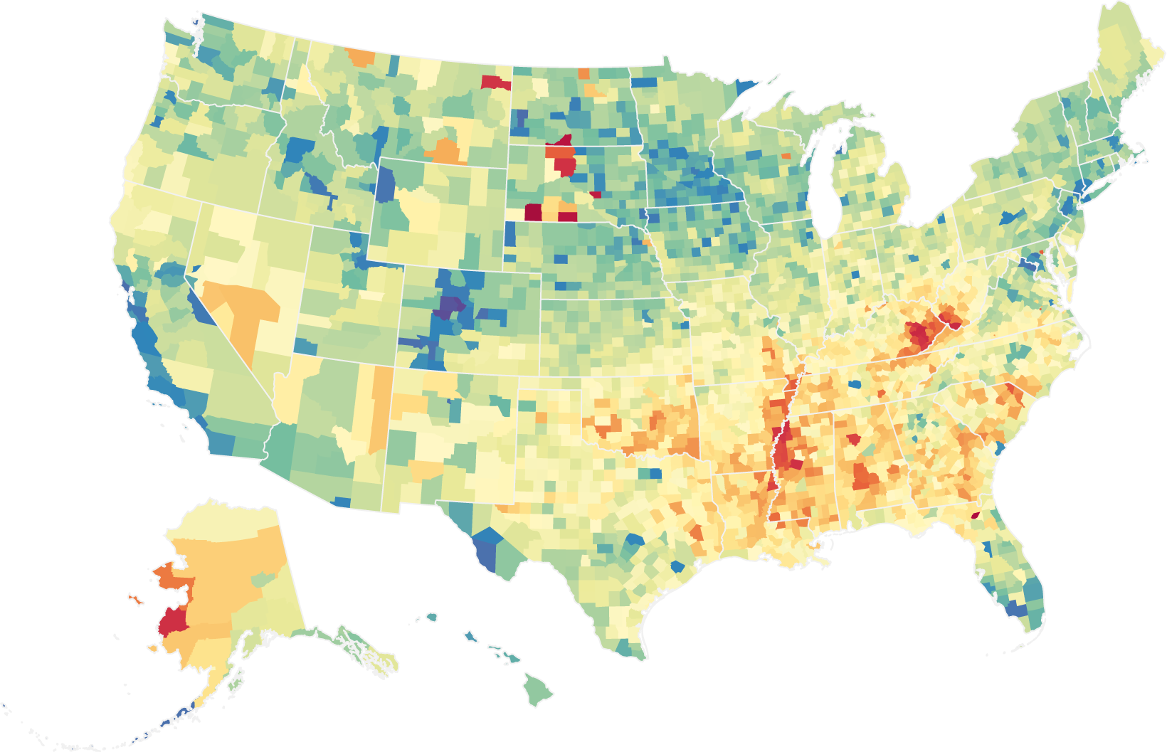 Life Expectancy Differs By Years Among Some Us Counties Cnn