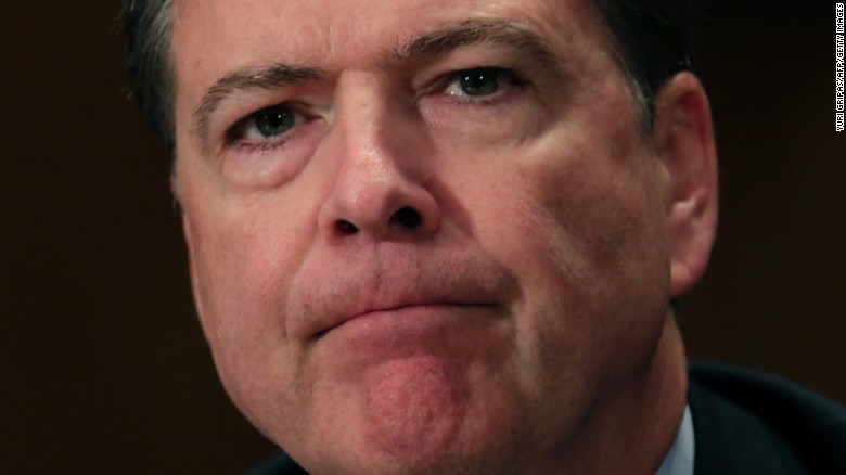 James Comey learned he was fired from TV