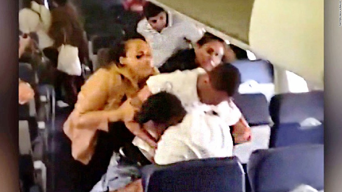 Fight erupts aboard Southwest flight CNN Video