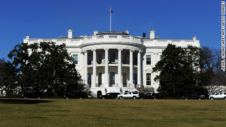 The White House is pictured on January 19, 2013 in Washington DC. 