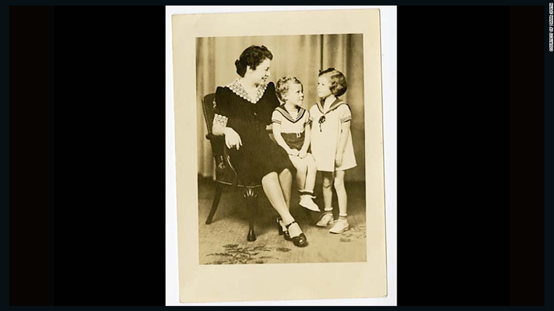 Kennedy was born in Sacramento, California, on July 23, 1936. In this photo, circa 1939, he sits between his mother, Gladys, and his sister, Nancy. 