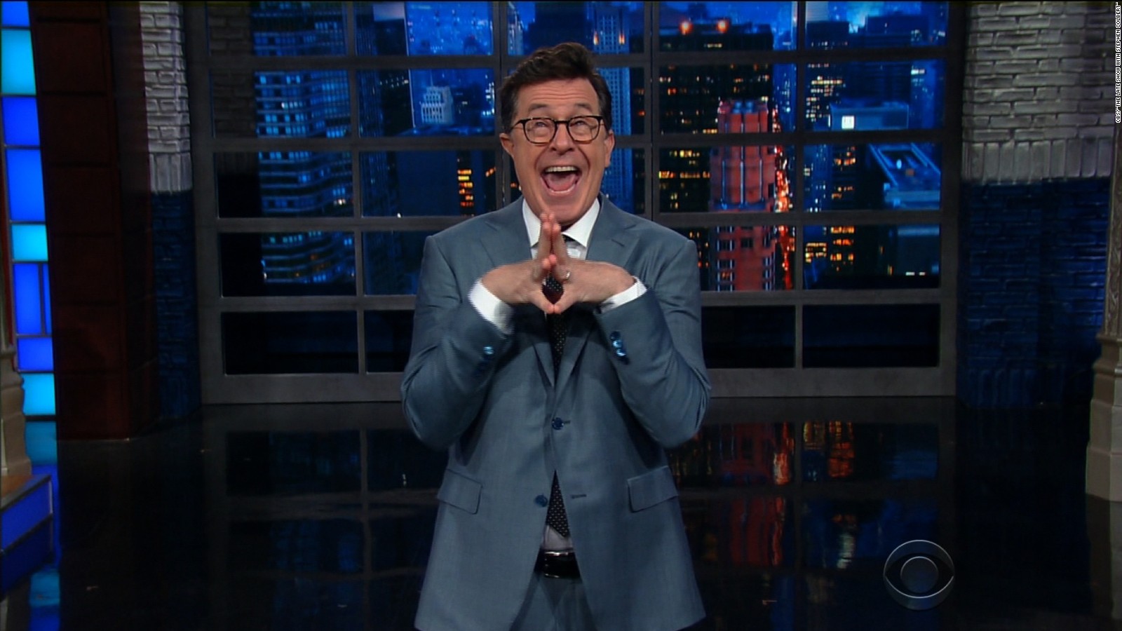 Colbert Responds To Trump's Insults: 'I Won' - CNN Video