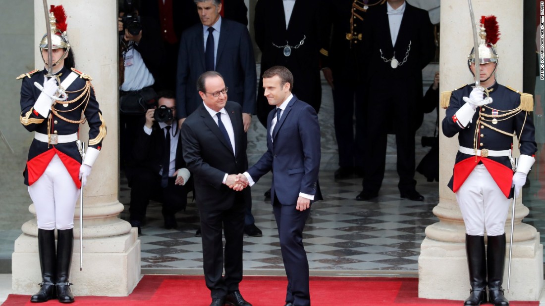 Emmanuel Macron Sworn In As French President - CNN