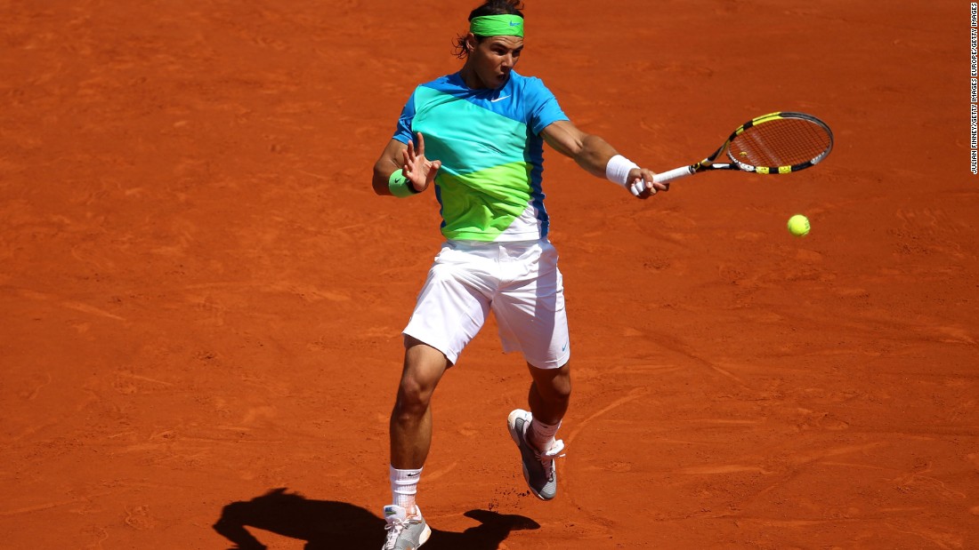 In 2010, Nadal bounced back from the 2009 disappointment with a daring multicolored number. He went on to exact revenge on Soderling, beating him in the final after the Swede had upset Federer in the quarterfinals. Federer&#39;s failure to reach the semis meant Nadal regained the world No. 1 spot, while it was also the second time he won the French Open without dropping a set.
