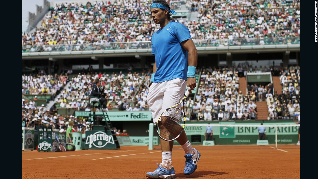The following year, Nadal dialed down the brightness, instead choosing to return to one of his earliest Roland Garros styles. And it worked -- he maintained his No. 1 ranking throughout the clay court season and beat perennial rival Federer in the final.