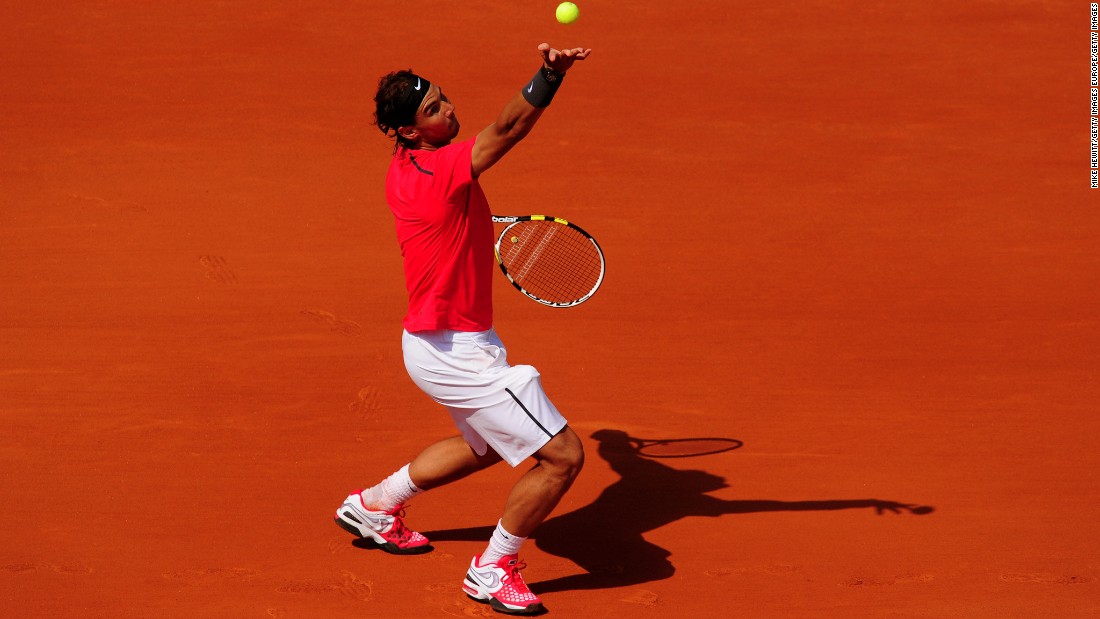 Perhaps in an attempt to gain the upper hand on opponents by blending into the clay, Nadal opted for an orange-ish-red look for the first time at the French Open. It appeared to work, as Nadal dropped just 30 games in the first five rounds, before beating Djokovic in four sets in the final to claim his seventh Roland Garros title and surpass Borg as the tournament&#39;s most successful player.
