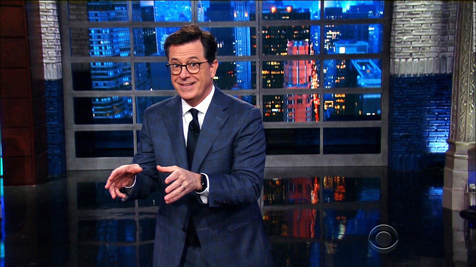 Colbert To President Trump Please Resign Cnn Video