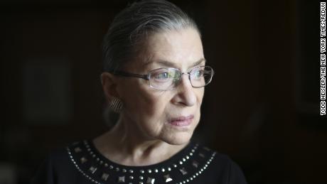 Justice Ruth Bader Ginsburg in her chambers in Washington, Aug. 23, 2013. Ginsburg on July 14, 2016, apologized for her recent remarks about the candidacy of Donald Trump, saying "On reflection, my recent remarks in response to press inquiries were ill-advised, and I regret making them." 