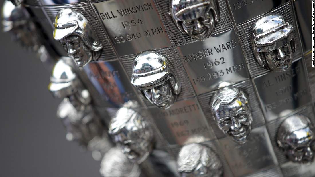 The Borg-Warner trophy is one of the most magnificent and unusual in sport, with a three-dimensional portrait of each winner&#39;s face carved on the surface.  &lt;br /&gt;