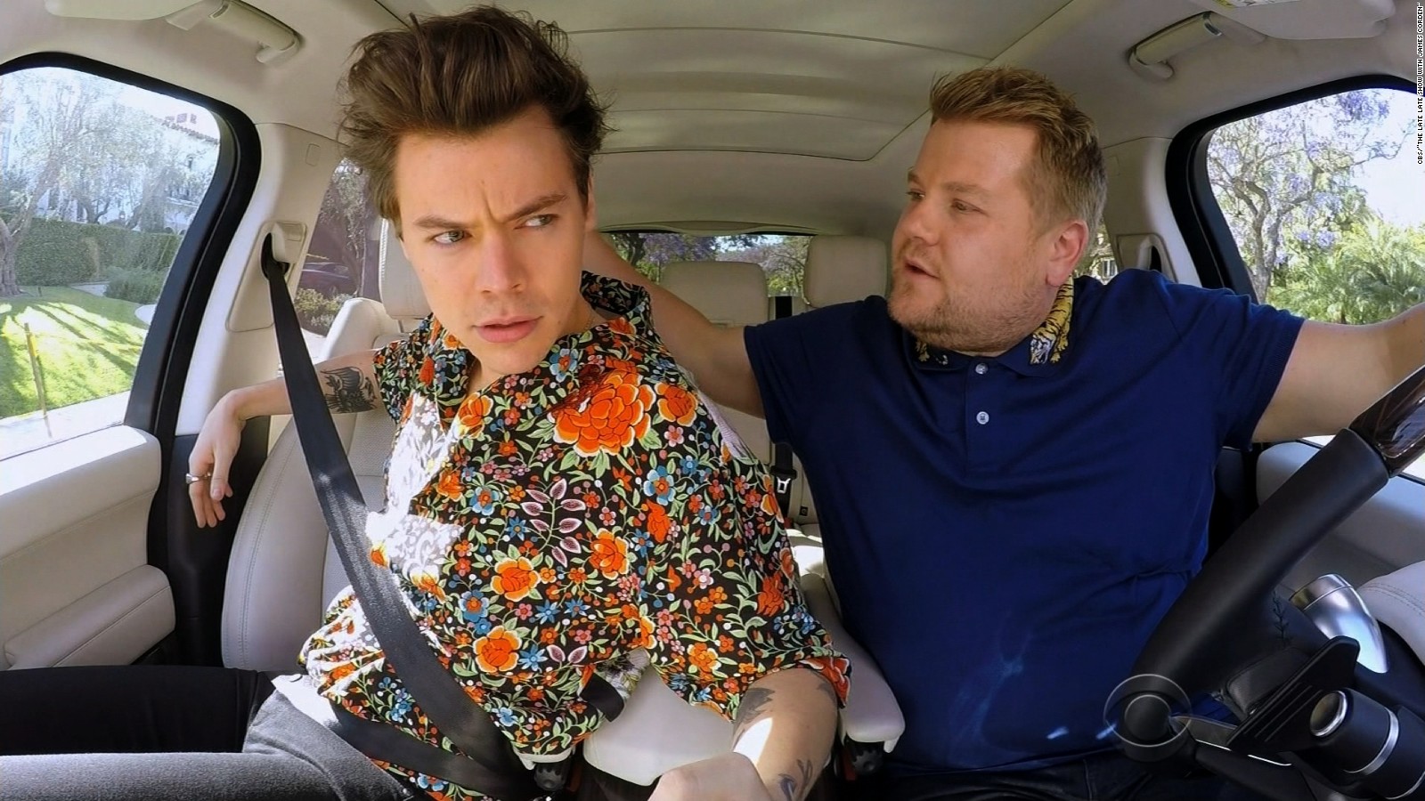 Harry Styles Joins Carpool Karaoke Cnn Video 