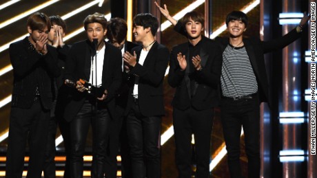 Bigger than Bieber? K-pop group BTS beats US stars to win Billboard Music Award