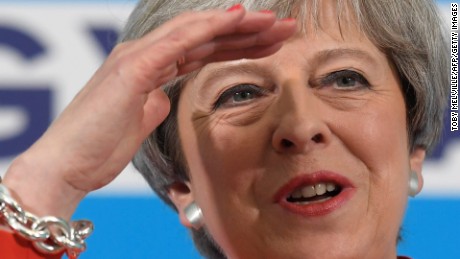 Analysis: Theresa May&#39;s UK election slogan backfires