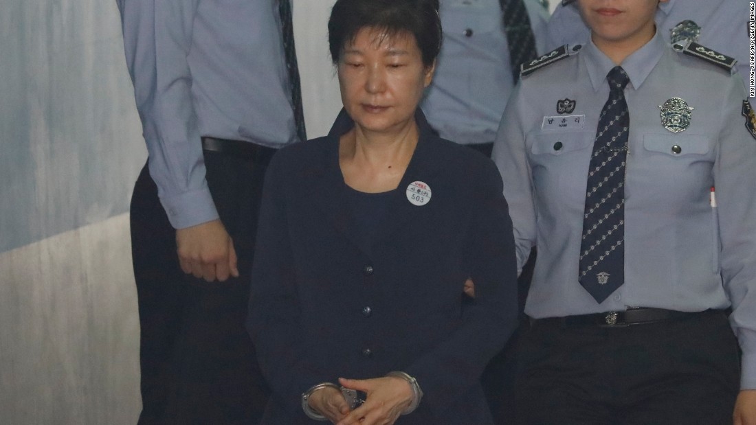 Former South Korean President Park Geun Hye Stands Trial Cnn