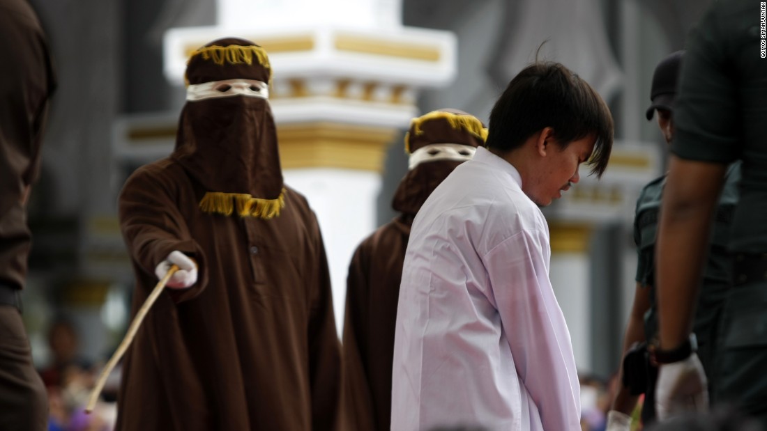 Indonesia Two Men Caned 83 Times For Gay Sex Cnn 