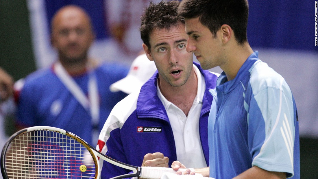 Djokovic was coached by Dejan Petrović from the age of 16, moving over 200 places up the rankings into the ATP top 100 inside a year. Petrović, an Australian-born Serb, also coached 2008 French Open winner Ana Ivanovic from 2014 to 2015.