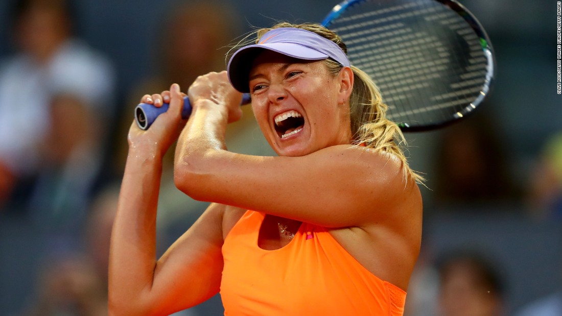 Maria Sharapova has one of the loudest grunts in the game. Measured at 101 decibels, it&#39;s roughly the same volume as a jet plane taking off. The Russian, who recently her return from a 15-month drugs ban, has, along with other female players, received criticism for the length and volume of her grunt. Sharapova wasn&#39;t given a wild card for the French Open, but has said she is going to play in the Wimbledon qualifiers as she attempts to compete in the season&#39;s next grand slam.