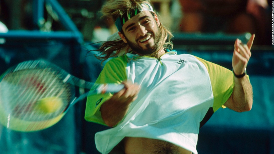 Eight-time grand slam champion Andre Agassi was famously rebuked by fellow player Ivan Lendl for his in-game sound effects. 