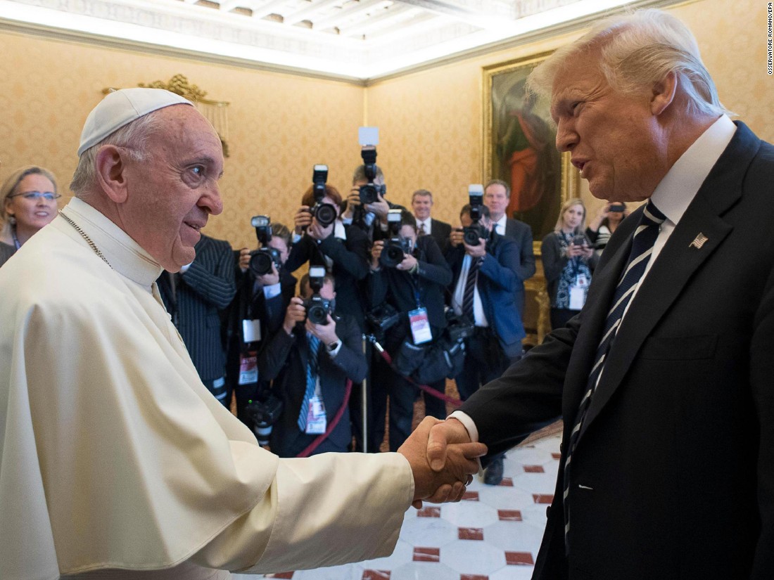 lovende patron Melankoli When the President met the Pope - CNN.com