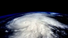 IN SPACE - In this handout photo provided by NASA, Hurricane Patricia is seen from the International Space Station. The hurricane made landfall on the Pacfic coast of Mexico on October 23. (Photo by Scott Kelly/NASA via Getty Images)