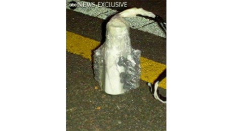 A photograph obtained by ABC News shows a bomb apparently found in the 7/7 attackers&#39; car.