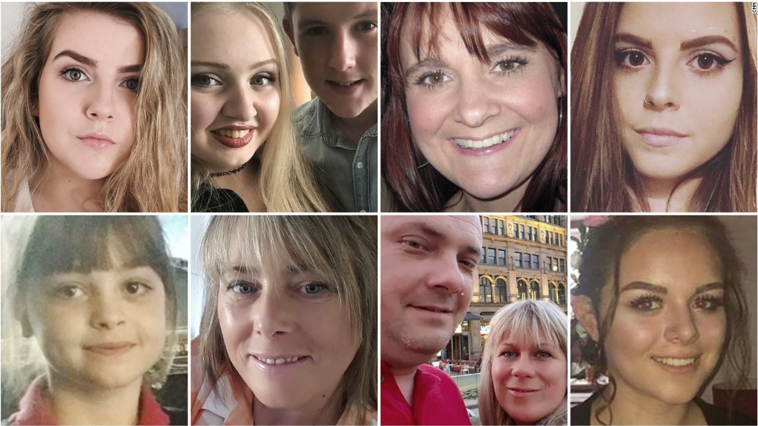 Who Are The Victims Of The Manchester Terror Attack Cnn 