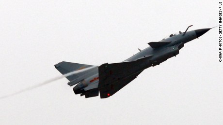 ZHUHAI, CHINA - NOVEMBER 4: (CHINA OUT) A J-10, China&#39;s multirole fighter plane performs a demonstration at the 7th China International Aviation and Aerospace Exhibition, on November 4, 2008 in Zhuhai of Guangdong Province, China. The event, also known as &#39;Airshow China&#39;, is scheduled to run from November 4 to 9, 2008 in Zhuhai, attracting nearly 600 exhibitors from over 30 countries and regions. (Photo by China Photos/Getty Images)