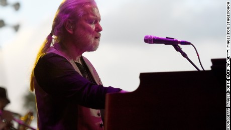 Musician Gregg Allman performs onstage during day two of 2015 Stagecoach, California&#39;s Country Music Festival, at The Empire Polo Club on April 25, 2015 in Indio, California.