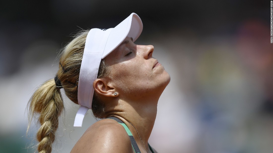A day earlier, Angelique Kerber suffered the indignity of becoming the first top seeded woman to be defeated in the opening round of the French Open as she suffered a &lt;a href=&quot;http://edition.cnn.com/2017/05/28/tennis/angelique-kerber-french-open-ekaterina-makarova/&quot;&gt;surprise straight-sets loss &lt;/a&gt;to Russia&#39;s Ekaterina Makarova.