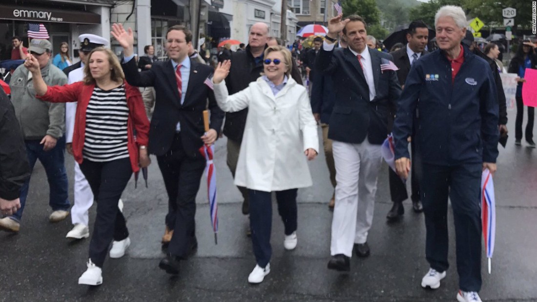 Here's how the Clintons spent their Memorial Day CNNPolitics