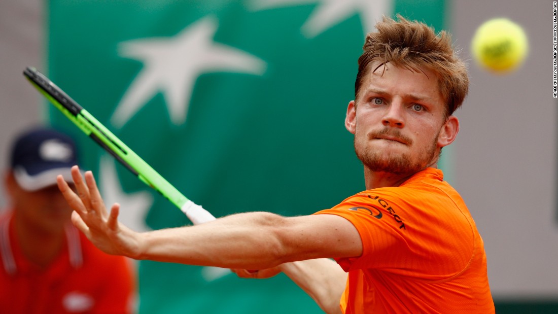 Belgian No. 1 David Goffin eased past Frenchman Paul-Henri Mathieu 6-2 6-2 6-2 on Court 1.&lt;br /&gt;