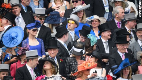 Racegoers in the more upmarket stands must adhere to a strict dress code.