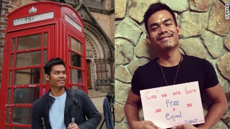 University student Jonta Saragih found it hard to get acceptance from his family when he originally came out as a gay man in Indonesia.