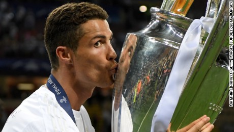 Ronaldo has won the Champions League four times.