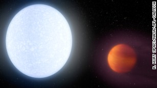 How hot is it? The hottest-known exoplanet is so hot it rips apart its own molecules