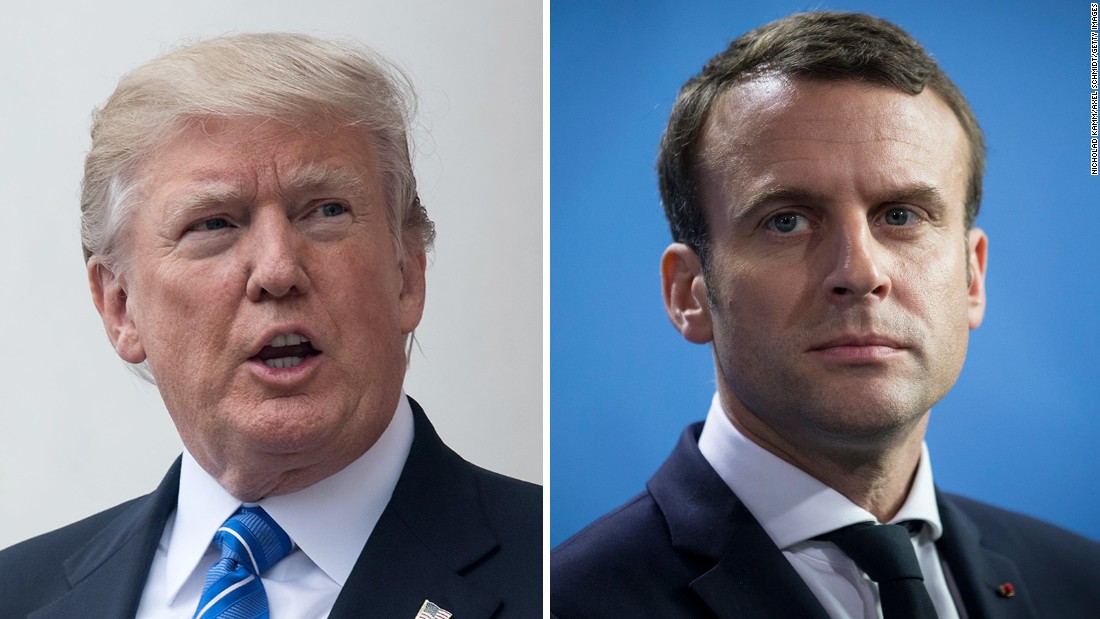 Hear Macron’s reaction to being linked to Trump’s Mar-a-Lago documents – CNN Video