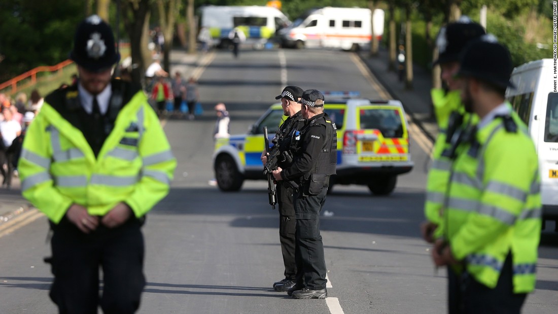 Manchester authorities warned that everyone going to the concert would be searched, and the presence of armed police would be visible inside and outside the venue.&lt;br /&gt;