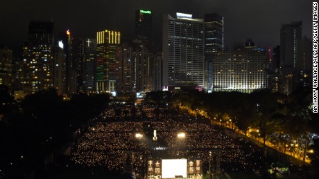 June 4 vigil brings back fears as Hong Kong marks 20 years of Chinese rule