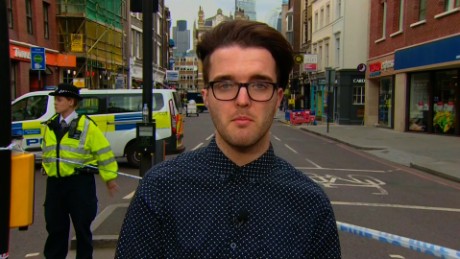 Eyewitness to London attack speaks out