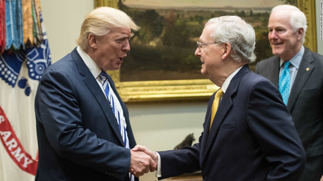 Mcconnell Criticizes Trumps Excessive Expectations Cnnpolitics 