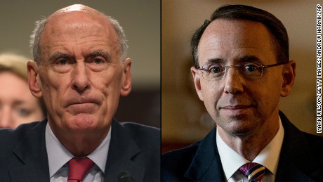 Intelligence chiefs won&#39;t say if Trump asked them to downplay Russia probe